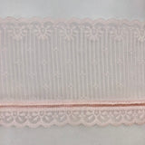 Lace Trim - 5-inch Lace Pale Pink