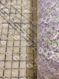 Fancy Lace - 60-inches Wide Iridescent Sparkle Lavender