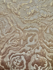 Brocade - 52-in  Ivory Cream and Pale Gold Reversible NEW!