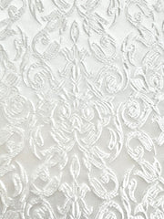 Brocade - 60-in  White Satin NEW!