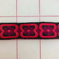 Non-Metallic Trim - 5/8-inch Embroidered Ribbon Close-Out