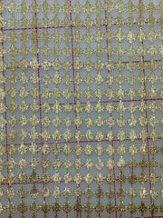 Metallic Tulle - 60-inches Wide Gold with Diamond Pattern