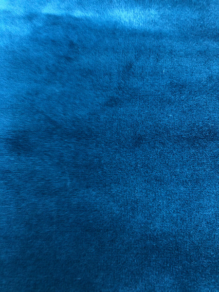 Velveteen - 55-inches Wide Deep Blue Cotton Blend Special Purchase!