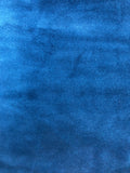Velveteen - 55-inches Wide Deep Blue Cotton Blend Special Purchase!