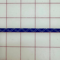 Metallic Trim - .25-inch wide Vintage Royal Blue and Silver Trim Close-Out