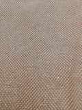 Iridescent Glitter Tulle - 58-inches Wide European "Peachy" Pink