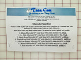 Sample Card - Microdot Sparkles Tulle