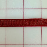 Non-Metallic Trim - 3/8-inch wide Vintage Red and Iridescent Golden Trim Close-Out One 5.5-Yard Piece Left!