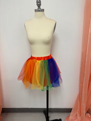 Ready-To-Wear Pull-On-Style Rainbow Pride Tutu