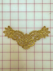 Applique - Beautiful Metallic Gold Motifs