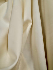 Poplin Plus - 63-inch Wide Ivory 100% Polyester Per 25YD Roll NEW!