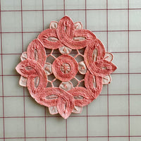 Applique - Coral Embroidered Only 3 in Stock! Close-Out