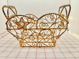 Fancy Basket - Gold with Pearl Design Only 2 Available Close-Out