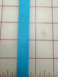 Grosgrain Ribbon - 5/8-inch Mystic Blue (Turquoise)
