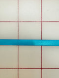 Single Face Satin Ribbon - 1/4-inch Turquoise