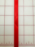 Single Face Satin Ribbon - 3/8-inch China Red