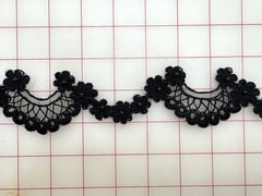 Trim Grab Bag - Black Scalloped Beaded Trim Close-Out