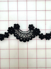 Trim Grab Bag - Black Scalloped Beaded Trim Close-Out