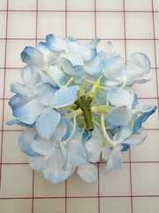 Flowers - Light Blue and White