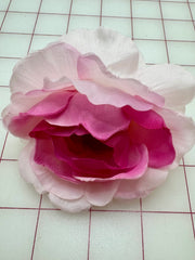 Flowers - Beautiful Palest Pink with Deep Rose Center Only 2 Left!