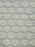 Stretch Lace - 45-inches Wide White