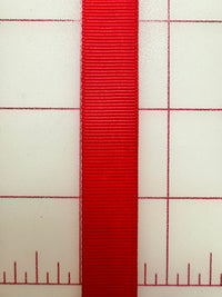 Grosgrain Ribbon - 5/8-inch Red