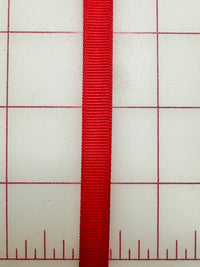 Grosgrain Ribbon - 3/8-inch Red