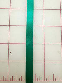 Single Face Satin Ribbon -3/8-inch Deep Green