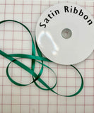 Single Face Satin Ribbon -3/8-inch Deep Green