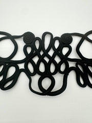Applique - Vintage Black Soutache Close-Out