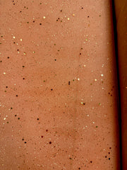 Glitter Sequined Tulle - 58/60-inches Wide Glitter Hologram Mesh Sequined  Rose Gold New Color!