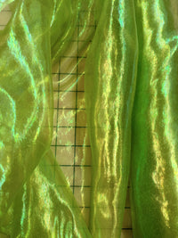 Sheer Opalescence - 58-inches Wide Green