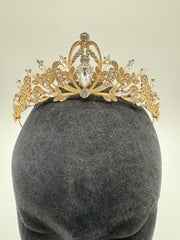 Tiara - Stunning Crystal and Gold