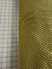 Tutu Net - 57/58-inches Wide Metallic Mesh Gold Back In Stock!