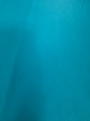 Mystique Satin - 60-inch Wide Baja Turquoise 100% Polyester New!