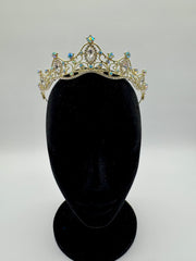 Tiara - AB Crystal and Gold New!