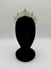 Tiara - AB Crystal and Gold New!