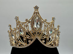 Tiara - Crystal and Gold Fairy's Crown