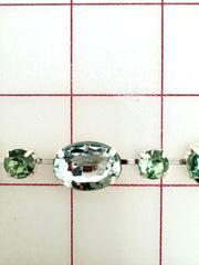 Decorative Gems - Beautiful Crystal Sage Sew-On Czech Rhinestone Chain Only One Yard Left!