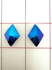 Decorative Gems - 18x11 Diamond-Shape Acrylic Multi-Color