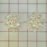 Applique - Pearl and Sequin Pairs Close-Out One Pair Left!