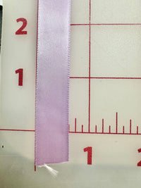 Single Face Satin Ribbon - 5/8-inch Orchid