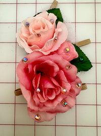 Flower Side-of-the-Bun Headpieces