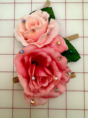 Tiara and Headpieces Level 1 Course: Flowers & Jewels Side-of-Bun Headpiece