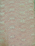 Fancy Lace - 60-inches Wide Iridescent Ivory