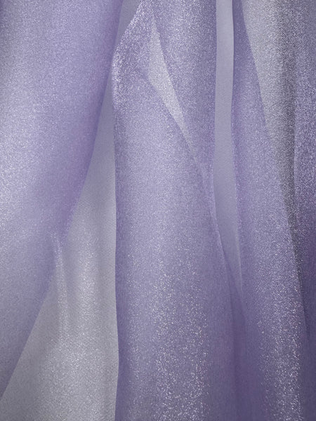 Sparkle Organza - 45-inches Wide Lavender Special Purcase!