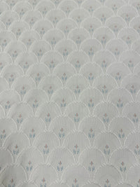 Brocade - 55-inches Wide Light Ivory Seashell Special Purchase!