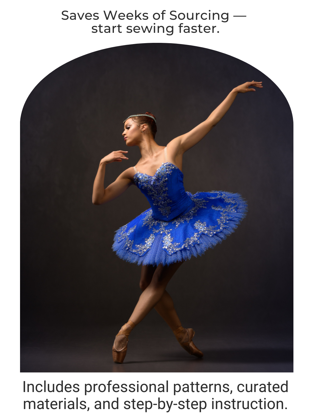 Classical Russian-Style Hooped Tutu Kit