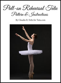 Instructions: Rehearsal Tutu with Lycra Basque Includes Basque and Panty Pattern!