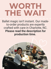 Ballet Bodice - Child 8 Piece Made to Order